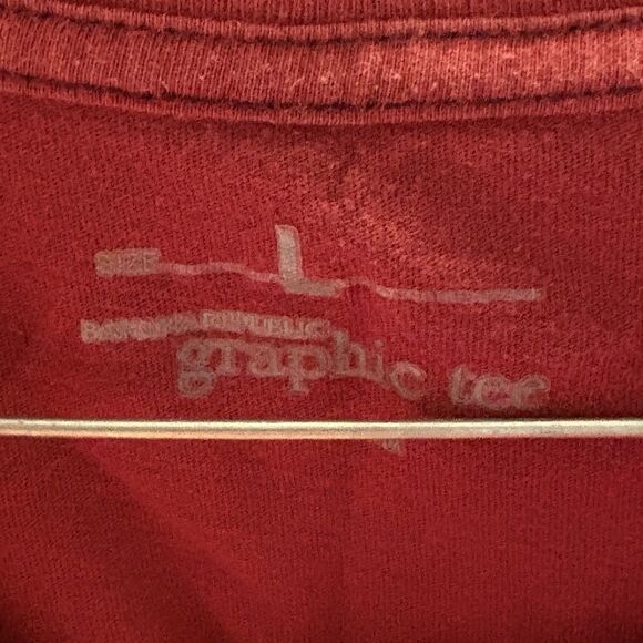 Banana Republic Men's Short Sleeve Crew Neck T-Shirt 100% Cotton Size Large - Picture 3 of 7